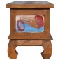 vidaXL Mobile Porta TV 110x35x40 cm in Legno di Recupero di Teak vidaXL Mobile Porta TV 110x35x40 cm in Legno di Recupero di Teak