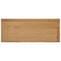 vidaXL Cantinetta per 11 Bottiglie 80x32x80 cm in Legno Massello di Rovere vidaXL Cantinetta per 11 Bottiglie 80x32x80 cm in Legno Massello di Rovere
