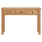 vidaXL Tavolino da Trucco 118x40x77 cm Massello di Rovere vidaXL Tavolino da Trucco 118x40x77 cm Massello di Rovere