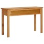 vidaXL Tavolino da Trucco 118x40x77 cm Massello di Rovere vidaXL Tavolino da Trucco 118x40x77 cm Massello di Rovere