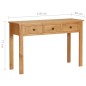 vidaXL Tavolino da Trucco 118x40x77 cm Massello di Rovere vidaXL Tavolino da Trucco 118x40x77 cm Massello di Rovere