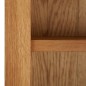 289180 vidaXL Libreria con 4 Ante 80x35x180 cm Rovere Massello e Vetro 289180 vidaXL Libreria con 4 Ante 80x35x180 cm Rovere Massello e Vetro