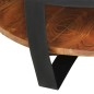 vidaXL Tavolino da Caffè 65x65x32 cm in Legno Massello di Acacia