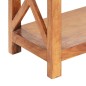 vidaXL Libreria 60x30x160 cm Legno Massello Acacia Finitura Ambra vidaXL Libreria 60x30x160 cm Legno Massello Acacia Finitura Ambra