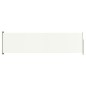 Tenda Laterale Retrattile per Patio 140x500 cm Crema Tenda Laterale Retrattile per Patio 140x500 cm Crema