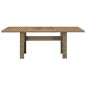 vidaXL Tavolo da Giardino Marrone 200x100x74 cm in Polyrattan vidaXL Tavolo da Giardino Marrone 200x100x74 cm in Polyrattan