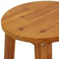 vidaXL Sgabelli da Bar 4 pz in Legno Massello di Acacia vidaXL Sgabelli da Bar 4 pz in Legno Massello di Acacia