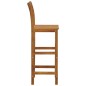 vidaXL Sgabelli da Bar 4 pz in Legno Massello di Acacia vidaXL Sgabelli da Bar 4 pz in Legno Massello di Acacia