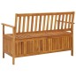 vidaXL Cassapanca da Giardino 120 cm in Legno Massello di Acacia