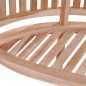 vidaXL Panchina a Forma di Banana 200 cm in Legno Massello di Teak vidaXL Panchina a Forma di Banana 200 cm in Legno Massello di Teak