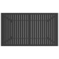 vidaXL Tavolo da Giardino Antracite 140x80x72 cm in Acciaio vidaXL Tavolo da Giardino Antracite 140x80x72 cm in Acciaio