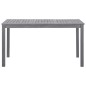vidaXL Tavolo da Giardino Grigio Slavato 140x80x74 cm in Legno Acacia vidaXL Tavolo da Giardino Grigio Slavato 140x80x74 cm in Legno Acacia