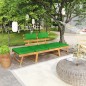vidaXL Panca da Giardino Cuscini 2-in-1 190 cm Legno Massello d'Acacia vidaXL Panca da Giardino Cuscini 2-in-1 190 cm Legno Massello d'Acacia