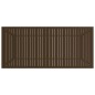 vidaXL Tavolo da Giardino Marrone 190x80x72 cm in Acciaio vidaXL Tavolo da Giardino Marrone 190x80x72 cm in Acciaio