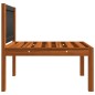 vidaXL Set Divani da Giardino 2 pz con Cuscini Massello d'Acacia vidaXL Set Divani da Giardino 2 pz con Cuscini Massello d'Acacia