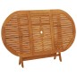 vidaXL Tavolo da Giardino Pieghevole 160x85x75cm Massello di Eucalipto vidaXL Tavolo da Giardino Pieghevole 160x85x75cm Massello di Eucalipto