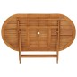 vidaXL Tavolo da Giardino Pieghevole 160x85x75cm Massello di Eucalipto vidaXL Tavolo da Giardino Pieghevole 160x85x75cm Massello di Eucalipto