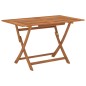 vidaXL Tavolo da Giardino Pieghevole 120x70x75 cm in Legno Eucalipto vidaXL Tavolo da Giardino Pieghevole 120x70x75 cm in Legno Eucalipto