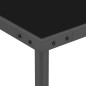 vidaXL Tavolo da Pranzo Esterni Antracite 170x170x72cm Acciaio e Vetro vidaXL Tavolo da Pranzo Esterni Antracite 170x170x72cm Acciaio e Vetro
