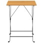 vidaXL Tavolo da Bistrot 55x54x71 cm in Legno Massello di Acacia vidaXL Tavolo da Bistrot 55x54x71 cm in Legno Massello di Acacia