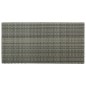 vidaXL Tavolo da Bar con Ripiani Grigio 120x60x110 cm in Polyrattan vidaXL Tavolo da Bar con Ripiani Grigio 120x60x110 cm in Polyrattan