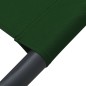 vidaXL Lettino Prendisole con Baldacchino e Cuscini Verde vidaXL Lettino Prendisole con Baldacchino e Cuscini Verde