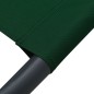 vidaXL Lettino Prendisole con Baldacchino e Cuscino Verde vidaXL Lettino Prendisole con Baldacchino e Cuscino Verde
