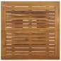 vidaXL Tavolino da Tè Grigio 80x80x110 cm Polyrattan e Massello Acacia vidaXL Tavolino da Tè Grigio 80x80x110 cm Polyrattan e Massello Acacia