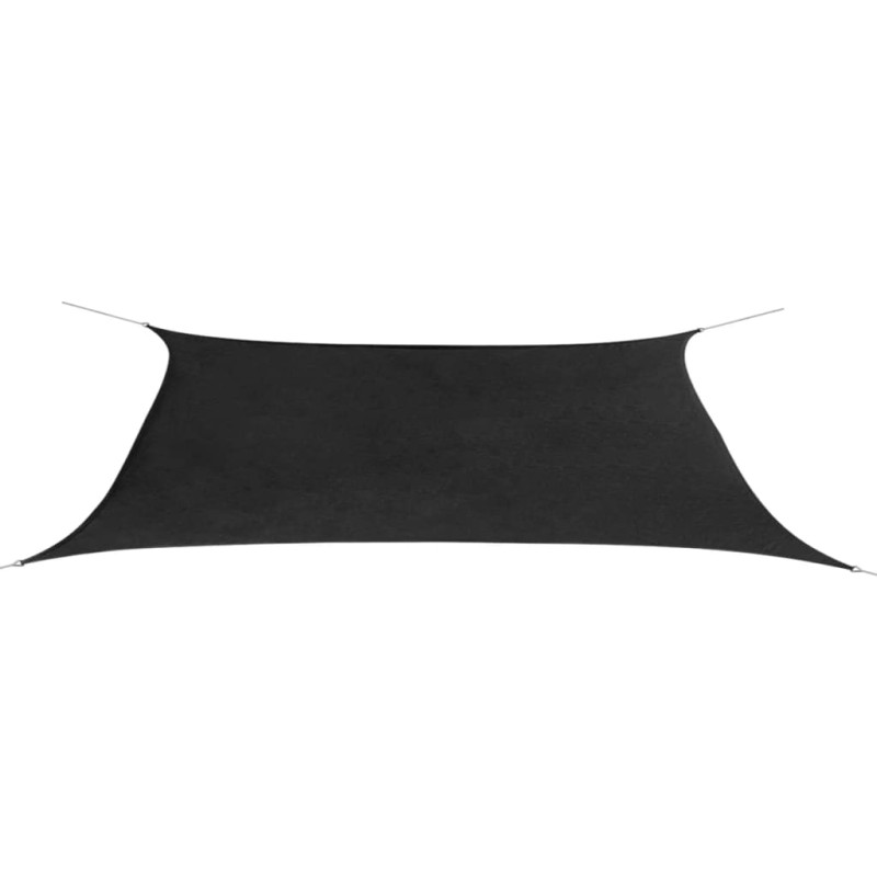 Parasole a Vela Oxford Rettangolare 4x6 m Antracite Parasole a Vela Oxford Rettangolare 4x6 m Antracite