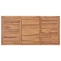 vidaXL Tavolo da Pranzo da Giardino 200x100x75 cm in Massello di Teak vidaXL Tavolo da Pranzo da Giardino 200x100x75 cm in Massello di Teak