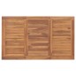 vidaXL Tavolo da Pranzo da Giardino 150x90x75 cm in Massello di Teak vidaXL Tavolo da Pranzo da Giardino 150x90x75 cm in Massello di Teak