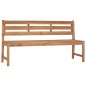 vidaXL Panchina da Giardino 170 cm in Legno Massello di Teak vidaXL Panchina da Giardino 170 cm in Legno Massello di Teak