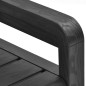 vidaXL Cassapanca da Giardino 132,5 cm in Plastica Antracite vidaXL Cassapanca da Giardino 132,5 cm in Plastica Antracite