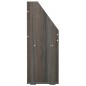 Portariviste Bambini Grigio e Sonoma 71x30x78,5 cm Truciolato Portariviste Bambini Grigio e Sonoma 71x30x78,5 cm Truciolato