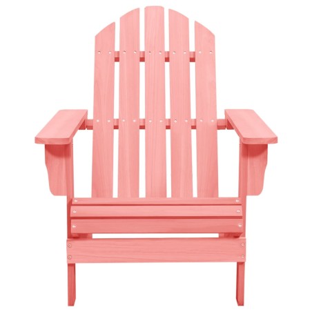 vidaXL Sedia Giardino Adirondack in Legno Massello di Abete Rosa