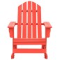 vidaXL Sedia da Giardino Adirondack a Dondolo Massello di Abete Rosso vidaXL Sedia da Giardino Adirondack a Dondolo Massello di Abete Rosso