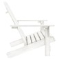 vidaXL Sedia 2 Posti da Giardino Adirondack in Abete Massello Bianco vidaXL Sedia 2 Posti da Giardino Adirondack in Abete Massello Bianco