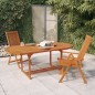 vidaXL Tavolo da Giardino 200x100x75 cm in Legno Massello di Eucalipto vidaXL Tavolo da Giardino 200x100x75 cm in Legno Massello di Eucalipto