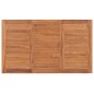 vidaXL Tavolo Batavia 150x90x75 cm in Massello di Teak