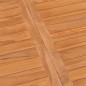 vidaXL Tavolo Batavia 150x90x75 cm in Massello di Teak