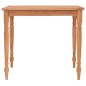 vidaXL Tavolo Batavia 85x85x75 cm in Massello di Teak