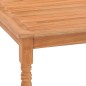 vidaXL Tavolo Batavia 85x85x75 cm in Massello di Teak