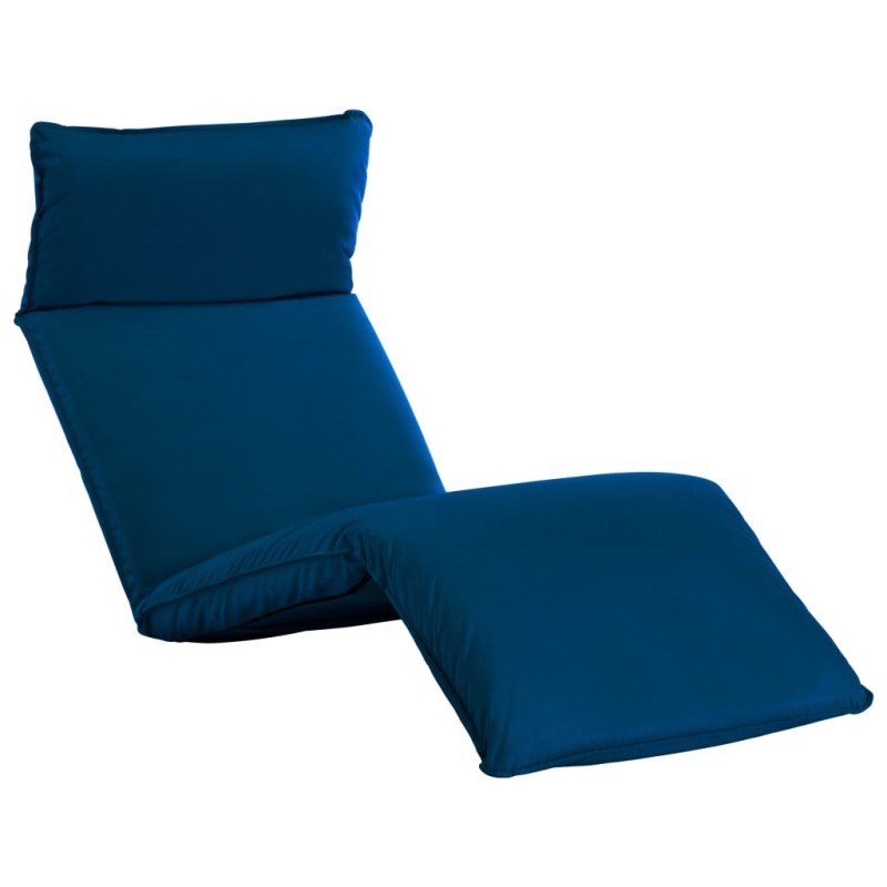 vidaXL Lettino Prendisole Pieghevole in Tessuto Oxford Blu Marino vidaXL Lettino Prendisole Pieghevole in Tessuto Oxford Blu Marino