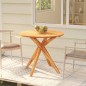 vidaXL Tavolo Da Giardino 85x85x75 cm in Legno Massello di Acacia vidaXL Tavolo Da Giardino 85x85x75 cm in Legno Massello di Acacia