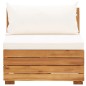 vidaXL Divano da Giardino a 2 Posti e Cuscini Legno Massello di Acacia vidaXL Divano da Giardino a 2 Posti e Cuscini Legno Massello di Acacia