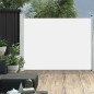 Tenda Laterale Retrattile per Patio 140x500 cm Crema Tenda Laterale Retrattile per Patio 140x500 cm Crema