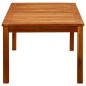 vidaXL Tavolino da Giardino 110x60x45 cm in Legno Massello di Acacia vidaXL Tavolino da Giardino 110x60x45 cm in Legno Massello di Acacia