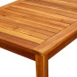 vidaXL Tavolino da Giardino 110x60x45 cm in Legno Massello di Acacia vidaXL Tavolino da Giardino 110x60x45 cm in Legno Massello di Acacia