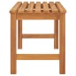 vidaXL Panchina da Giardino 114 cm in Legno Massello di Teak vidaXL Panchina da Giardino 114 cm in Legno Massello di Teak
