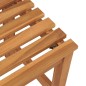 vidaXL Panchina da Giardino 114 cm in Legno Massello di Teak vidaXL Panchina da Giardino 114 cm in Legno Massello di Teak